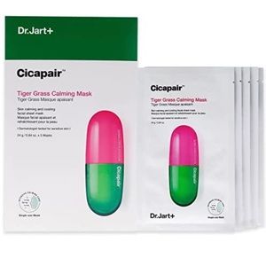 Dr.Jart Cicapair Tiger Grass Calming mask pack of 5
